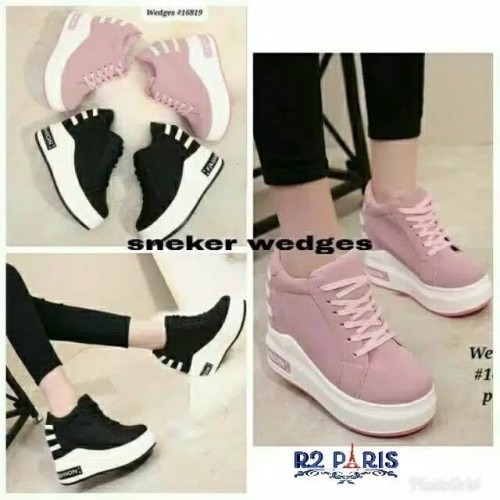 Detail Foto Sepatu Wedges Sneakers Nomer 13