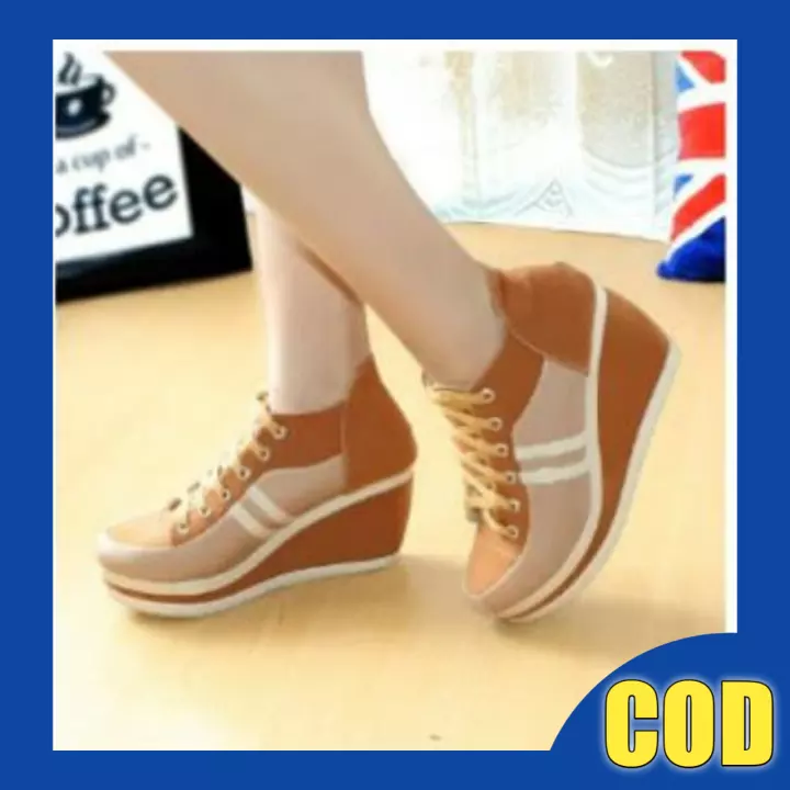 Detail Foto Sepatu Wedges Sneakers Nomer 25