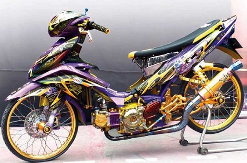 Detail Foto Sepeda Motor Modifikasi Nomer 12