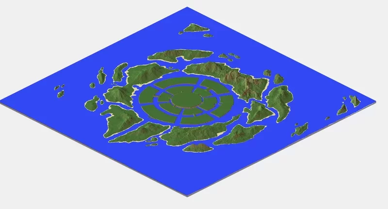 Detail Minecraft Atlantis Map Nomer 2
