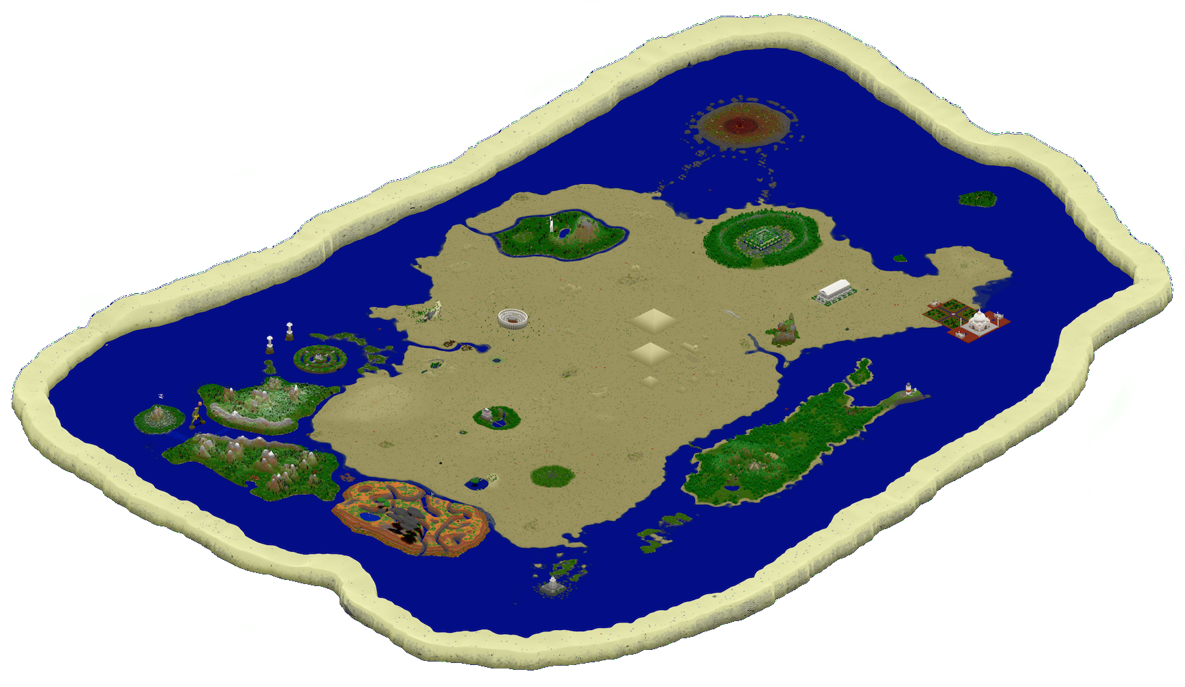 Detail Minecraft Atlantis Map Nomer 4