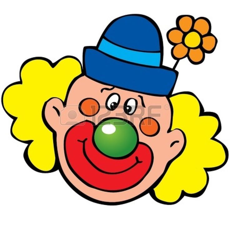 Detail Cartoon Clown Clipart Nomer 6