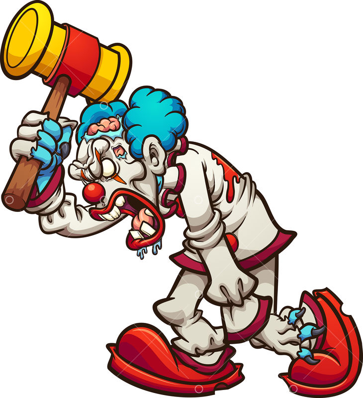 Detail Cartoon Clown Clipart Nomer 21