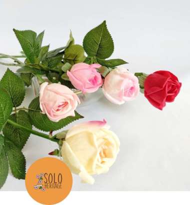 Detail Foto Setangkai Bunga Mawar Pink Nomer 45