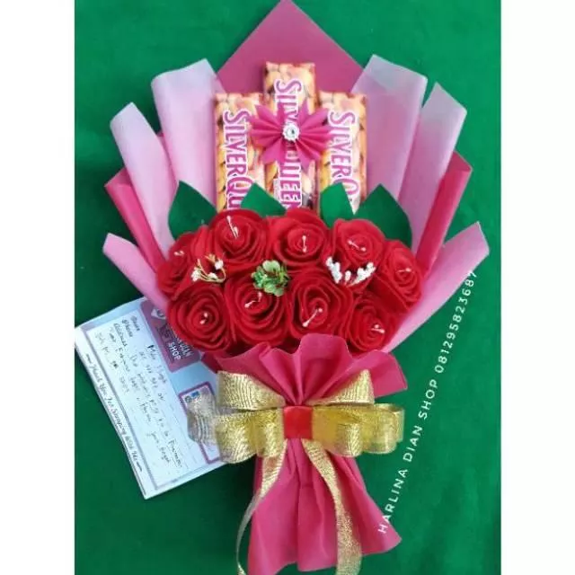 Detail Foto Silverqueen Dan Bunga Nomer 21