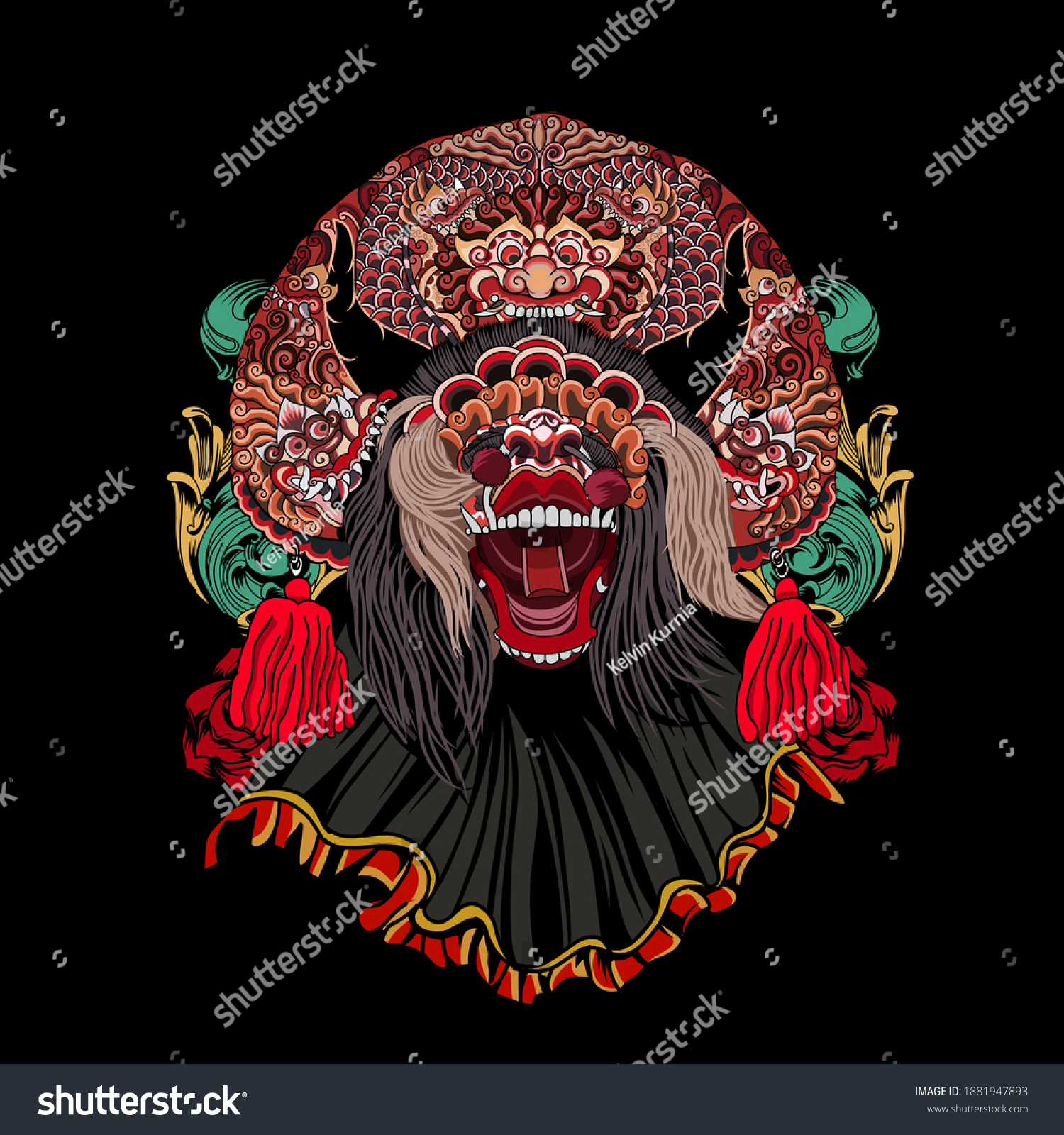 Detail Foto Singa Barong Nomer 22