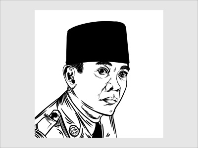 Detail Foto Soekarno Hitam Putih Nomer 54