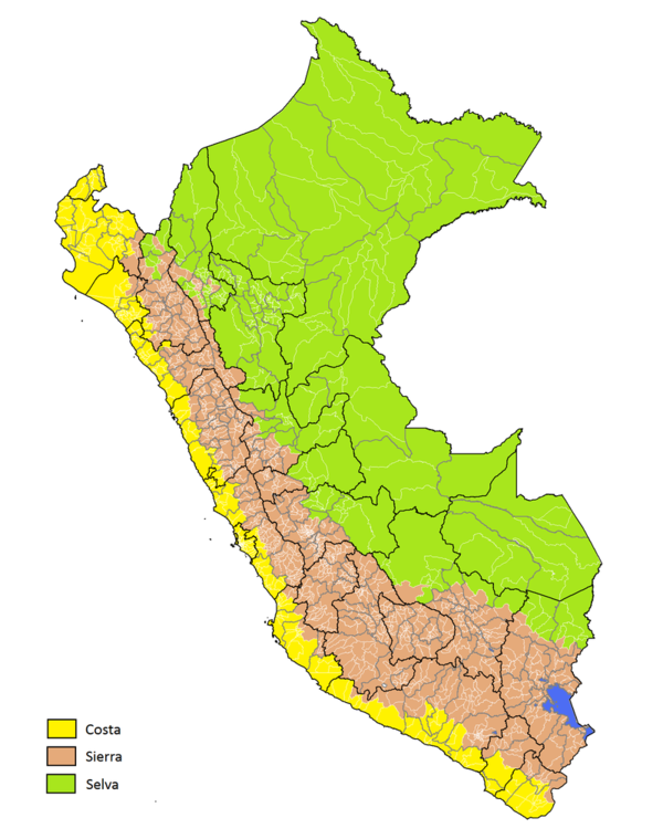 Detail Peru Landkarte Nomer 7