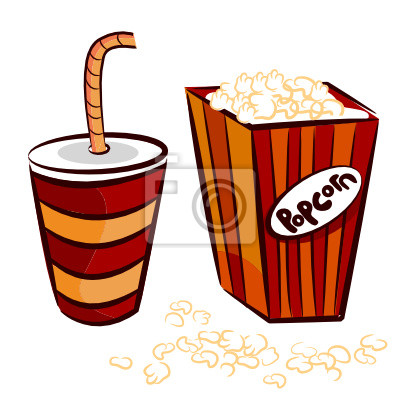 Detail Popcorn Gezeichnet Nomer 5