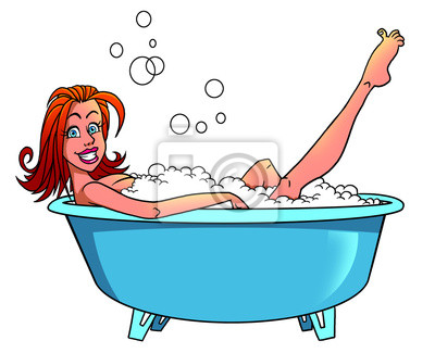 Detail Zwei Frauen In Der Badewanne Nomer 2