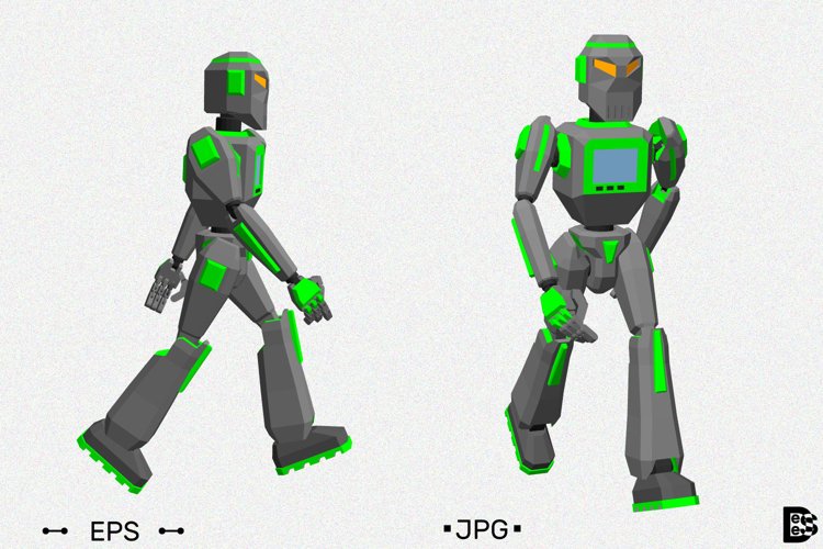 Detail 3d Robotics Nomer 10