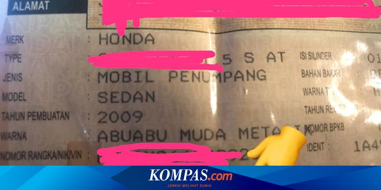 Detail Foto Stnk Mobil Nomer 52