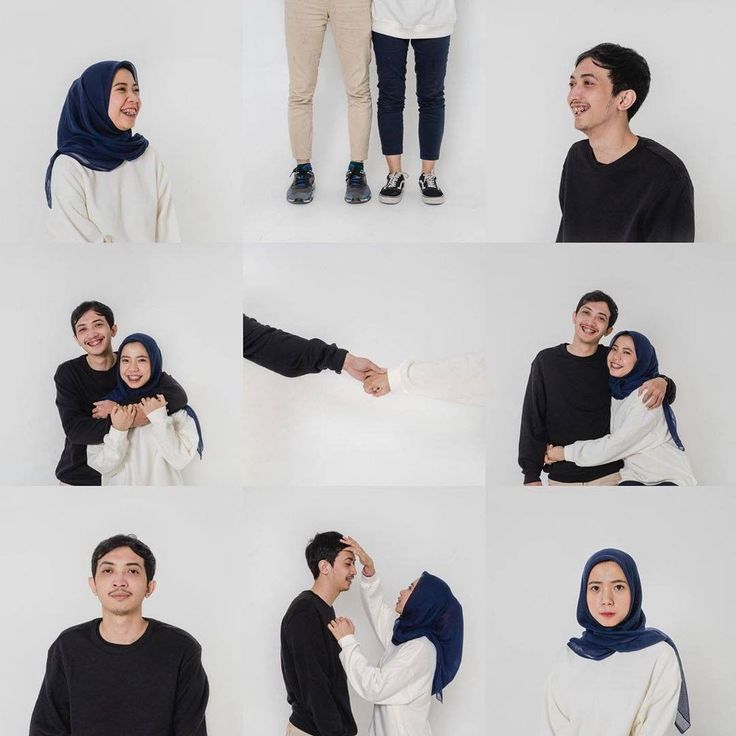 Detail Foto Studio Couple Hijab Nomer 5