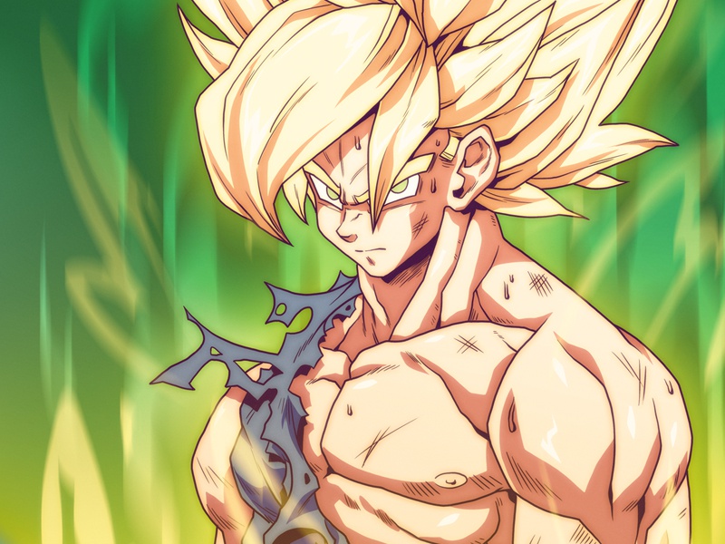 Detail Foto Super Saiyan Goku Nomer 24