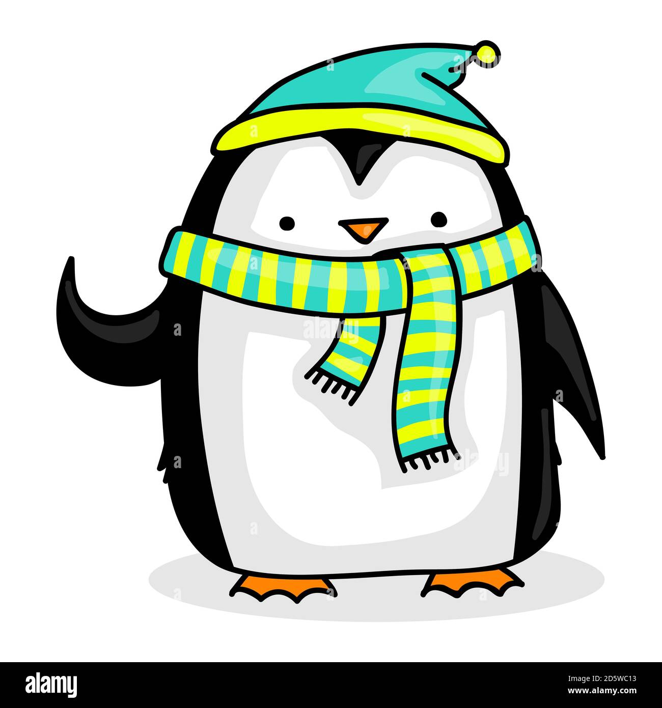 Detail Pinguin Mit Schal Logo Nomer 7