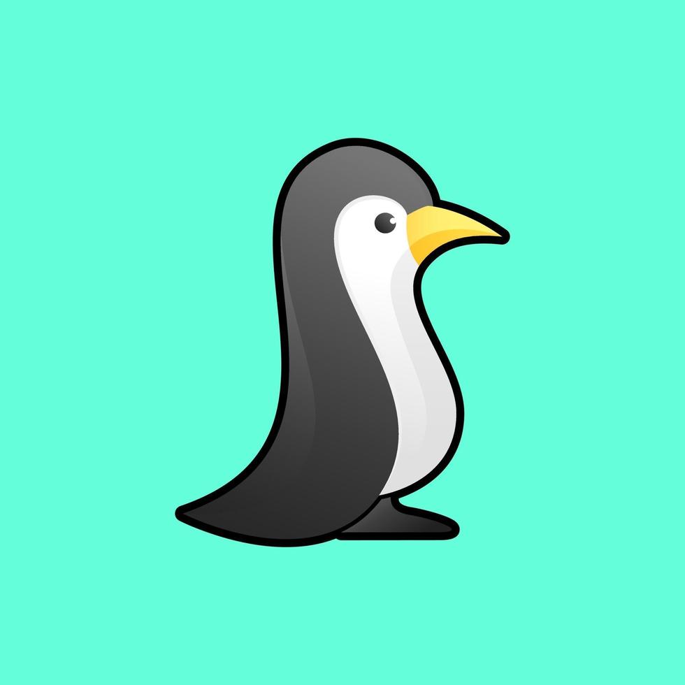 Detail Pinguin Mit Schal Logo Nomer 14