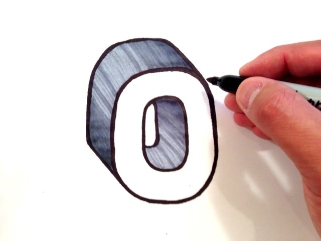 Detail Buchstaben In 3d Zeichnen Nomer 15