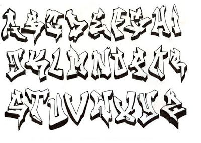 Detail Buchstaben In 3d Zeichnen Nomer 17