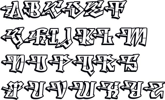 Detail Buchstaben In 3d Zeichnen Nomer 19