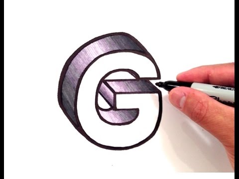 Detail Buchstaben In 3d Zeichnen Nomer 22