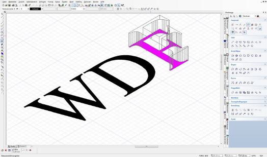 Detail Buchstaben In 3d Zeichnen Nomer 23