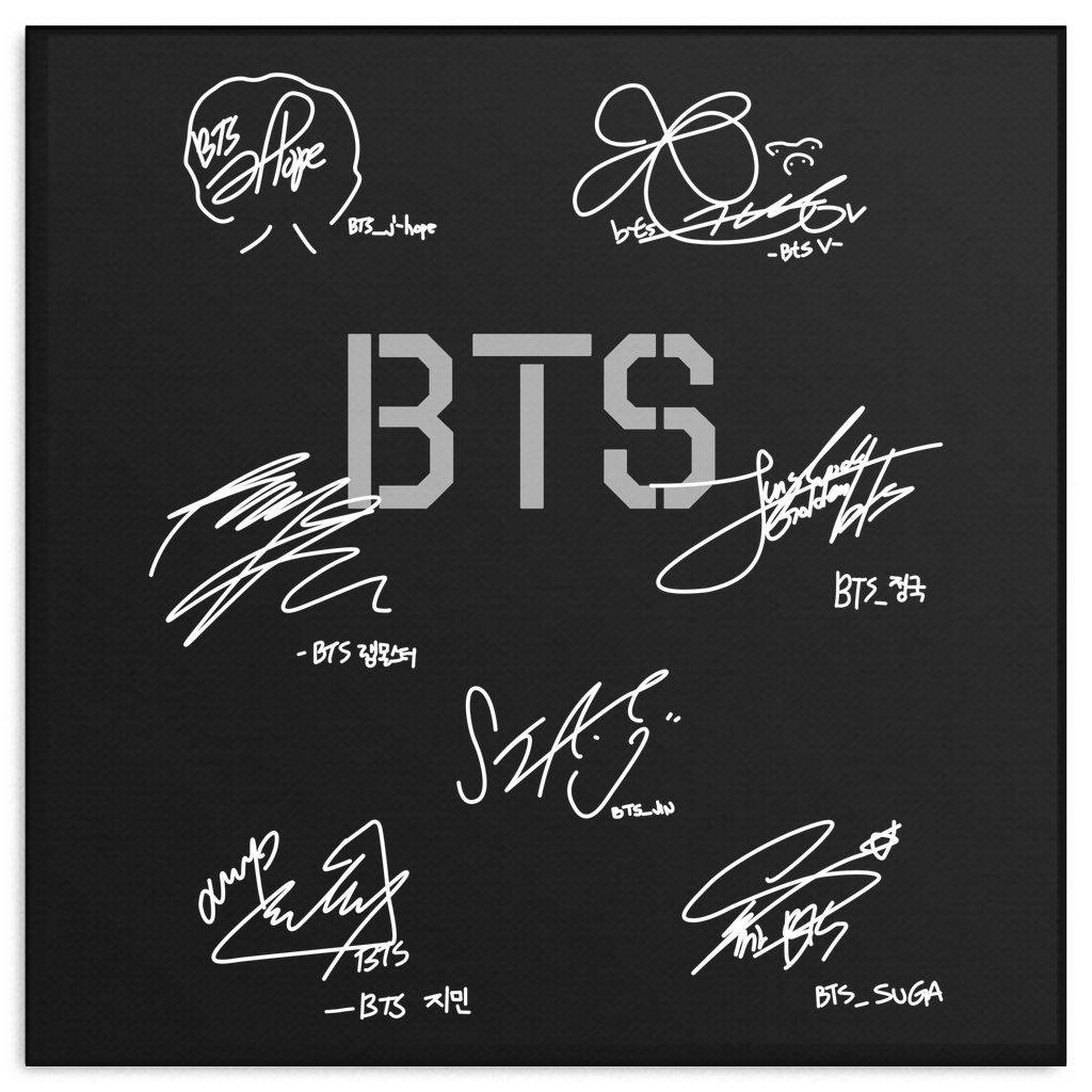 Detail Foto Tanda Tangan Bts Nomer 15