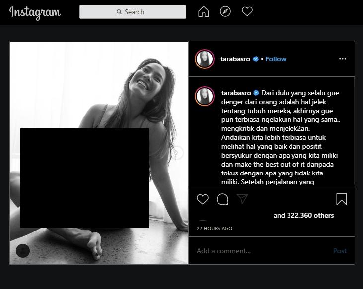 Detail Foto Tara Basro Instagram Nomer 5