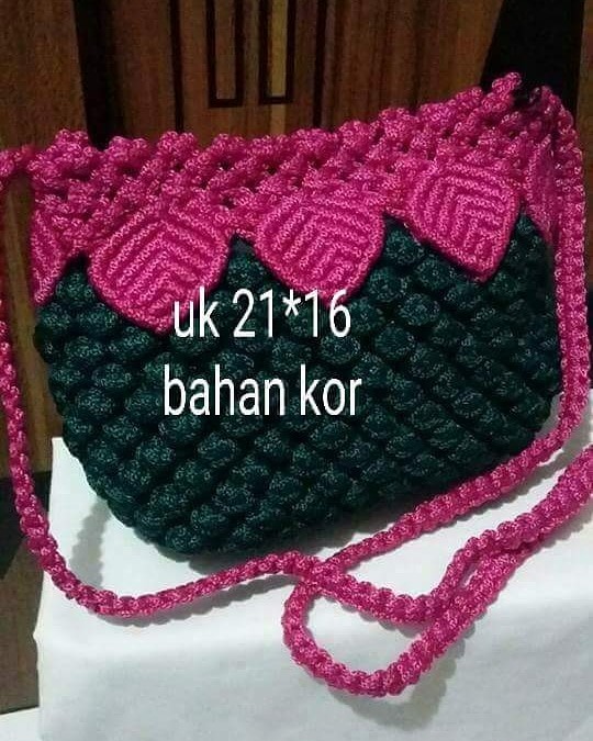 Detail Foto Tas Rajut Cantik Nomer 23