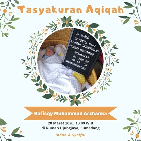 Detail Foto Tasyakuran Aqiqah Nomer 50