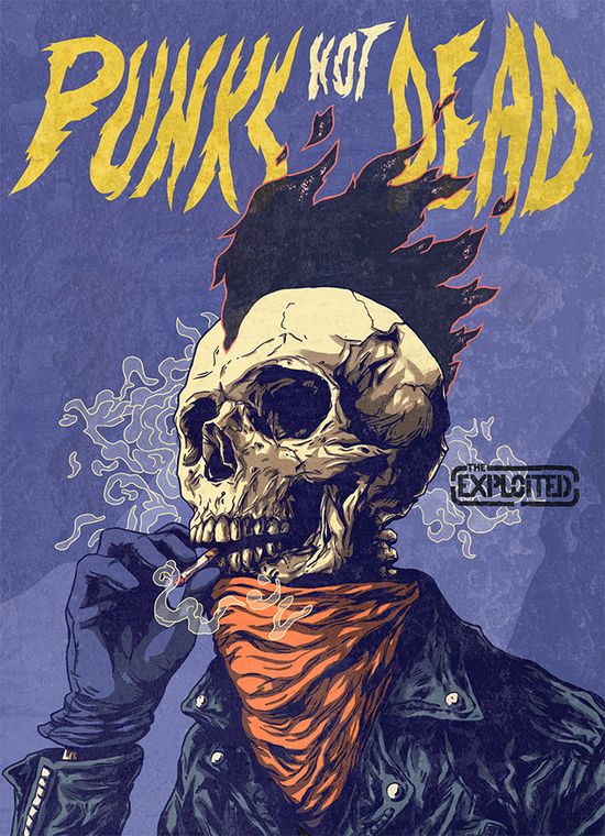 Detail Foto Tengkorak Punk Nomer 19