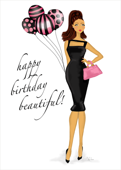 Happy Birthday Fashion Lady - KibrisPDR