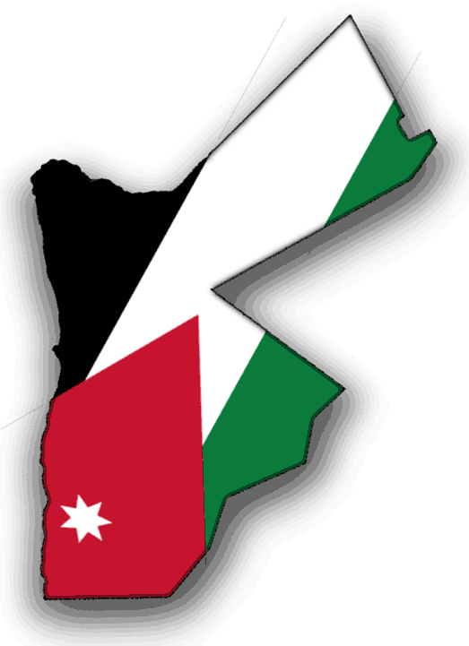 Detail Jordanien Karte Nomer 2