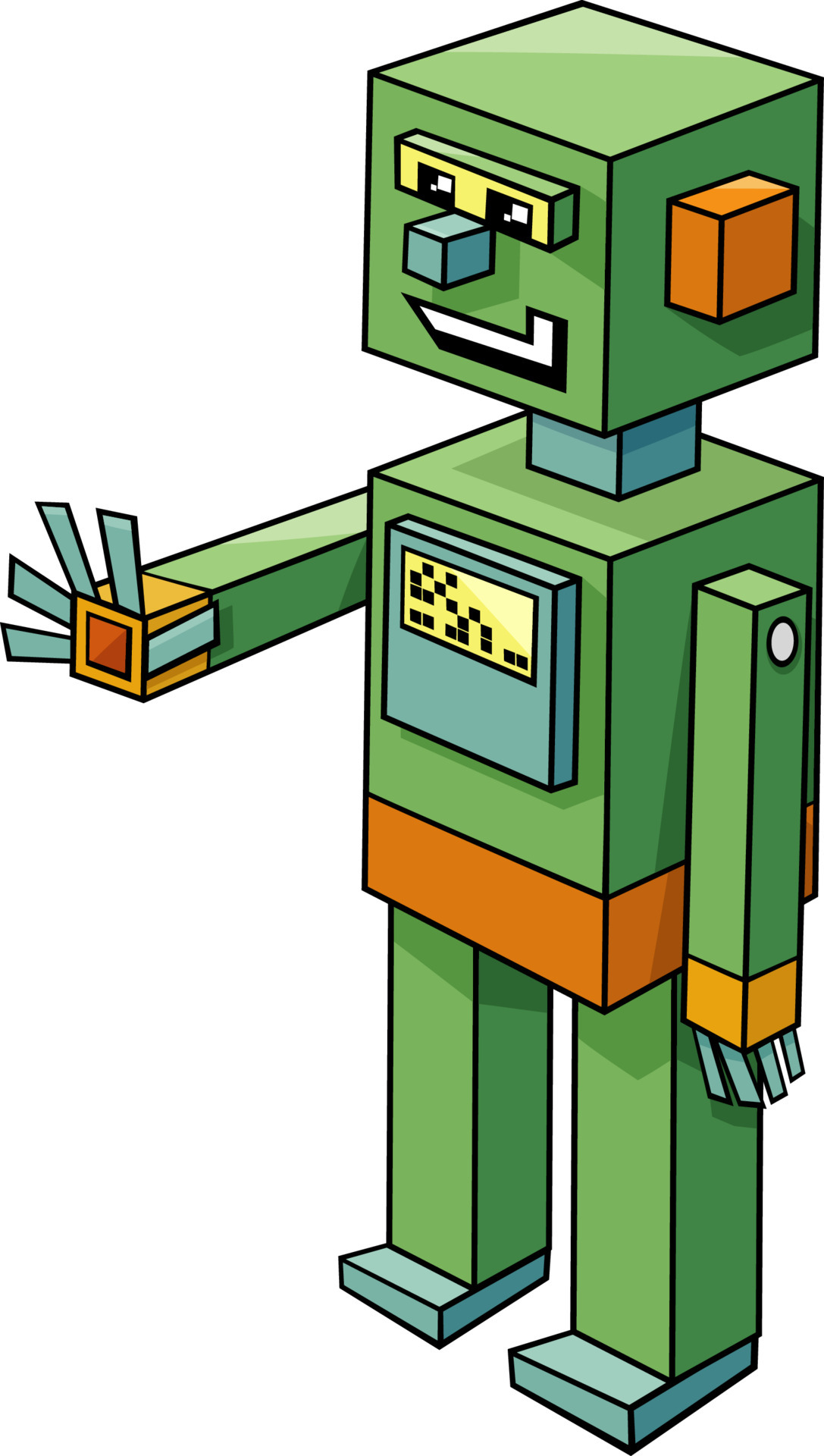Detail Roboter Comic Nomer 9