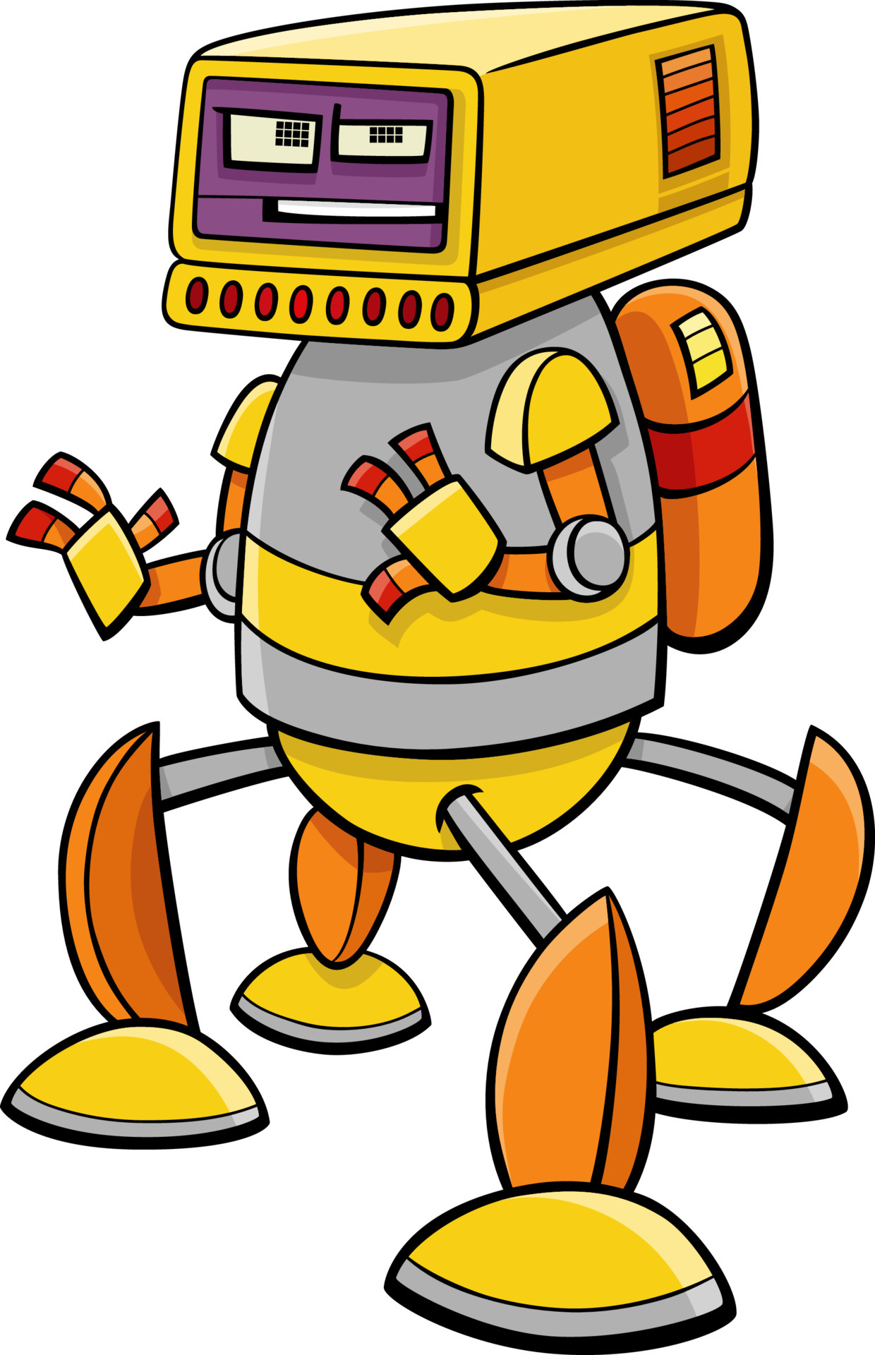 Detail Roboter Comic Nomer 14