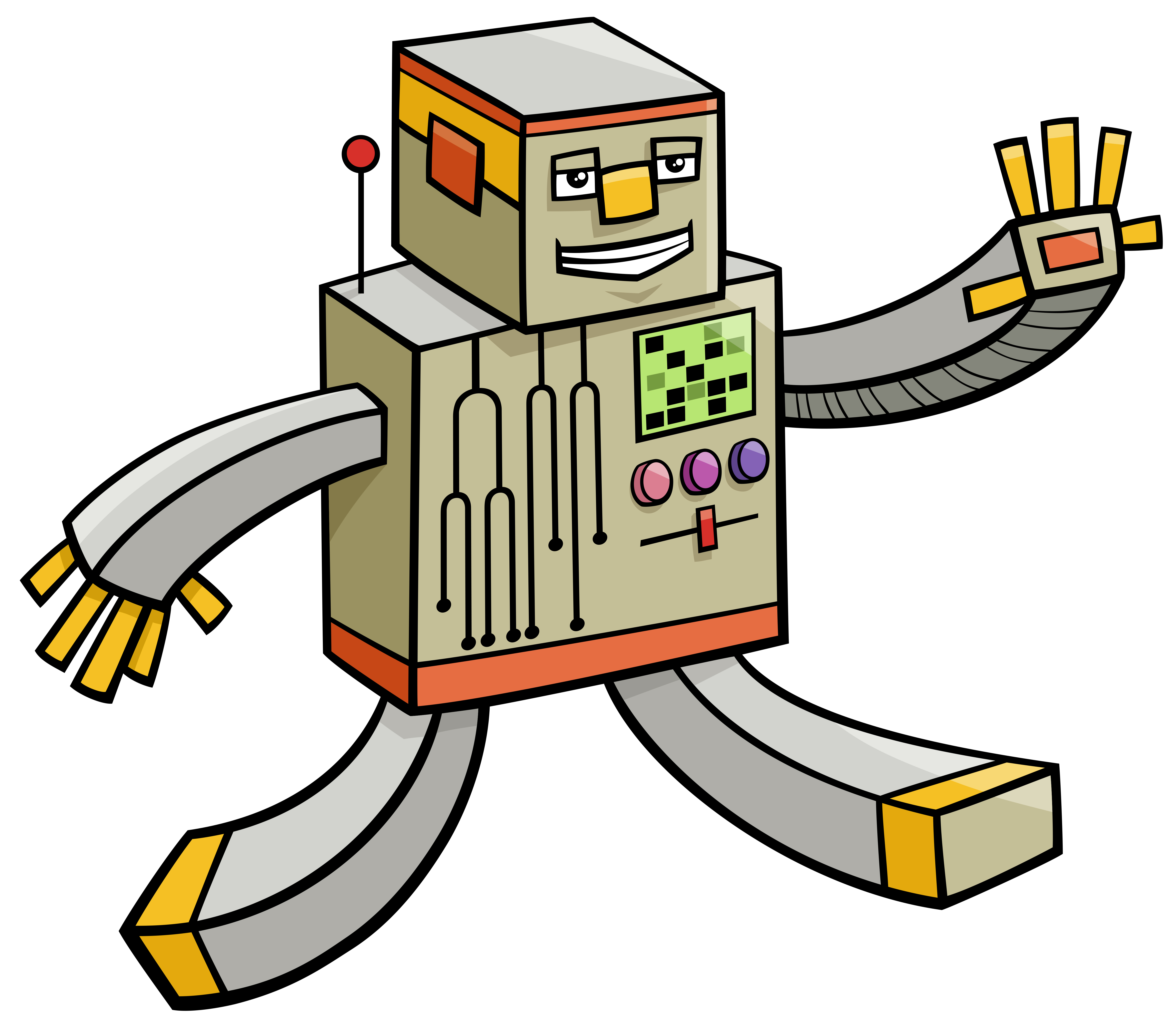 Detail Roboter Comic Nomer 6