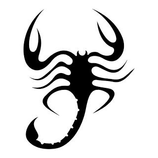 Detail Tattoo Scorpion Tribal Nomer 18