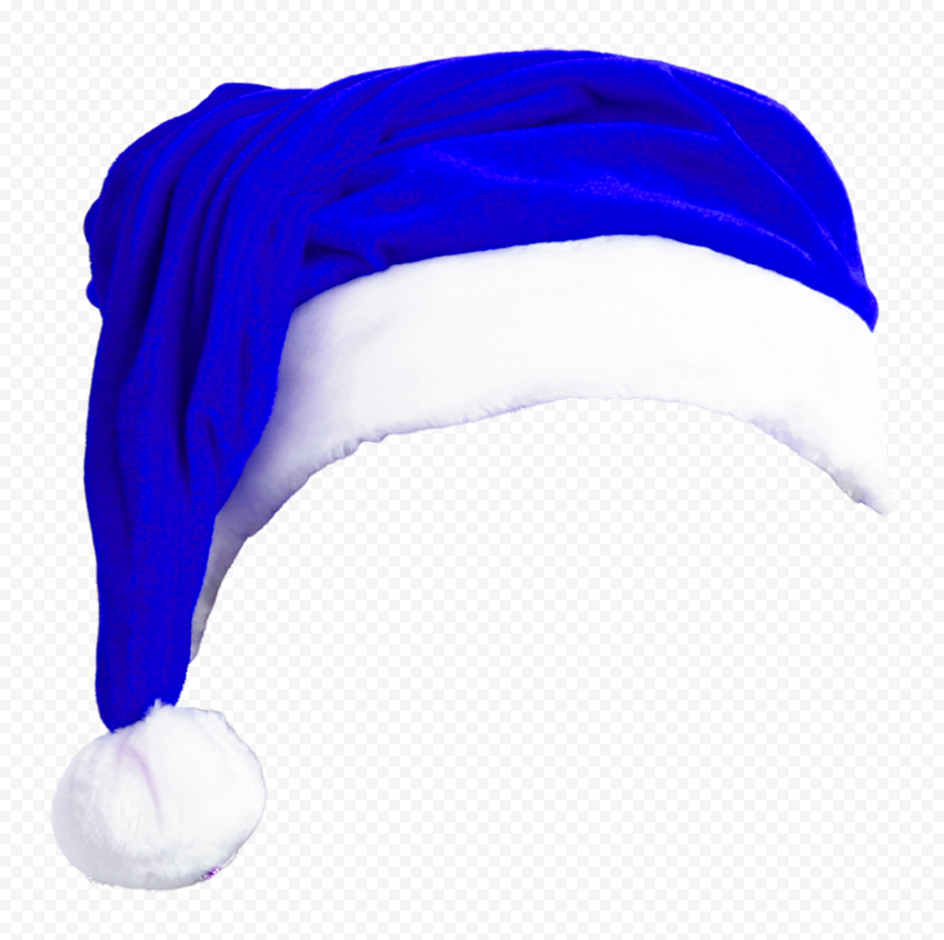 Detail Blue Xmas Hat Nomer 7