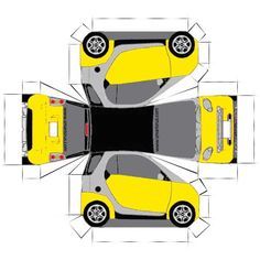 Detail Bumblebee Camaro Papercraft Nomer 7