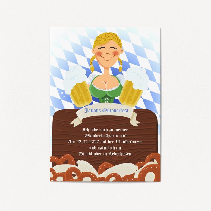 Detail Einladungskarten Oktoberfest Party Nomer 4