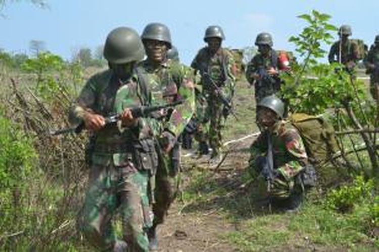 Detail Foto Tentara Latihan Nomer 25