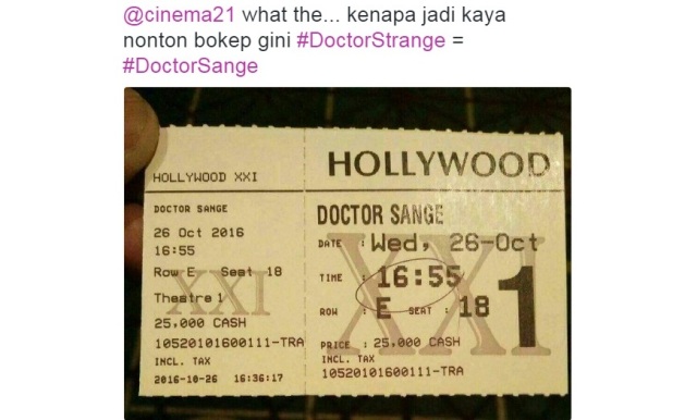 Detail Foto Tiket Bioskop Nomer 11