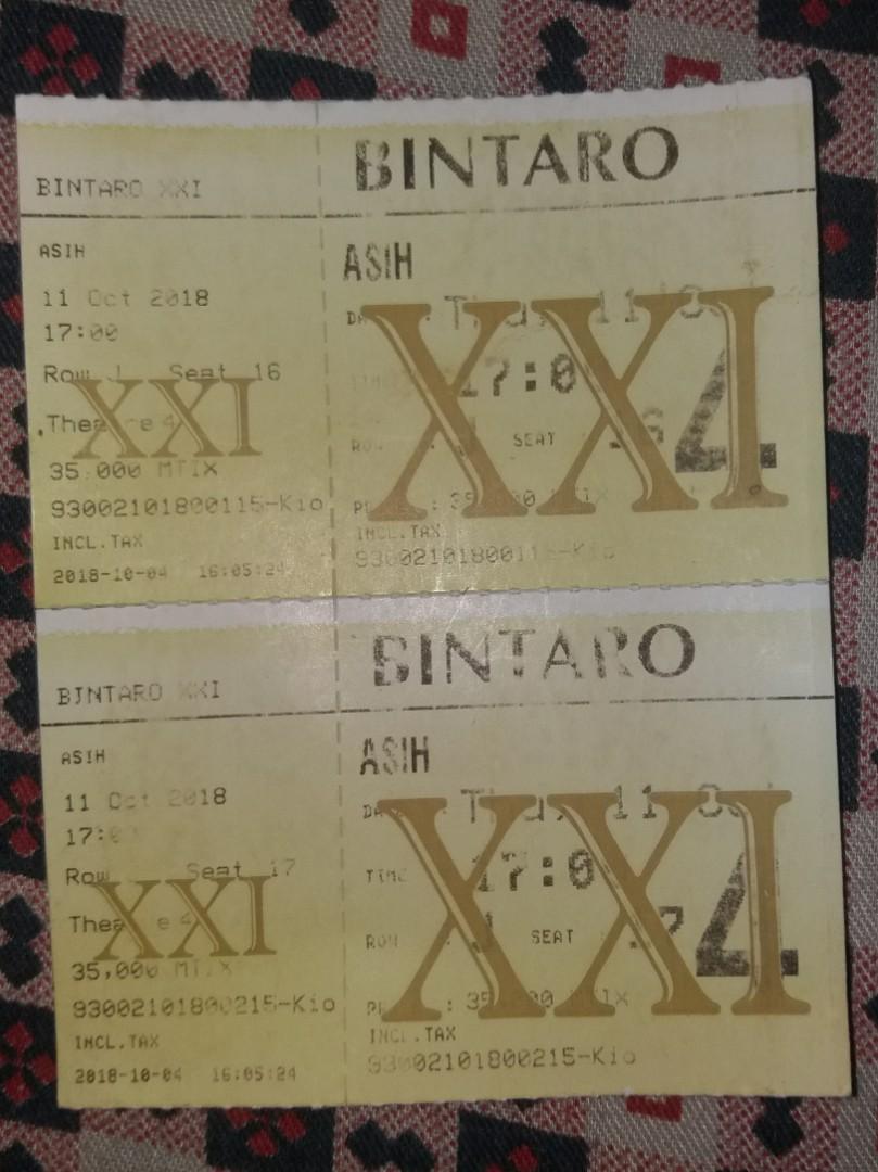 Detail Foto Tiket Bioskop Nomer 17