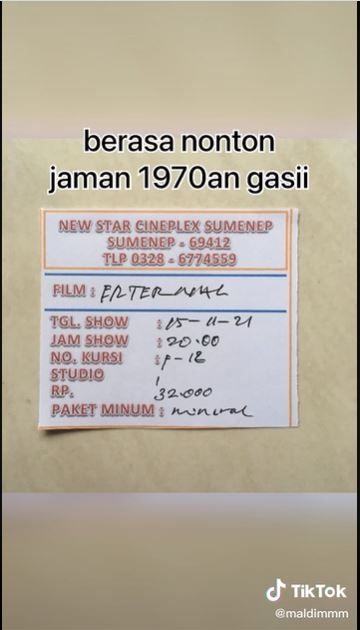 Detail Foto Tiket Bioskop Nomer 34