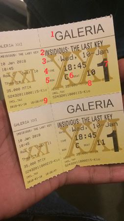 Detail Foto Tiket Bioskop Nomer 5