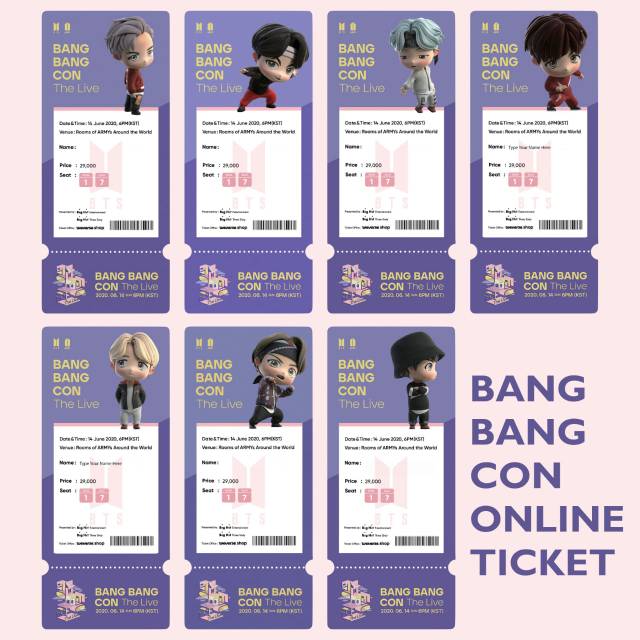 Detail Foto Tiket Konser Bts 2020 Nomer 39