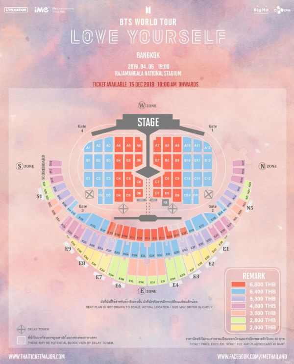 Detail Foto Tiket Konser Bts 2020 Nomer 5