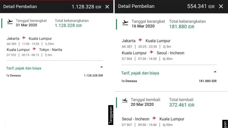 Detail Foto Tiket Pesawat Ke Korea Nomer 24