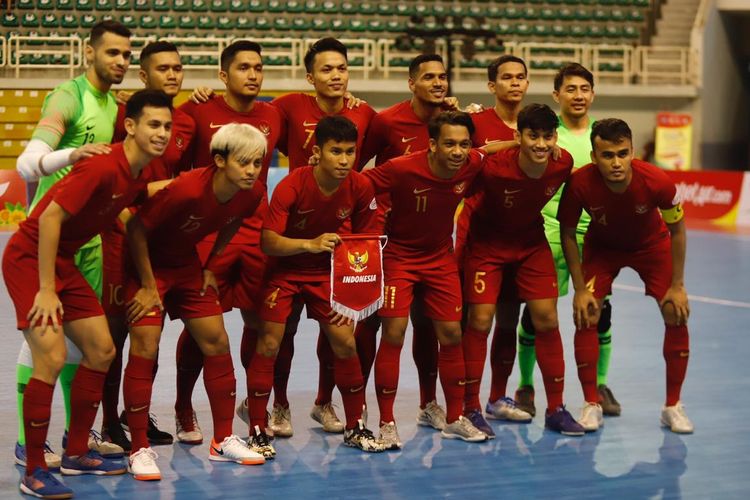 Foto Timnas Futsal Indonesia - KibrisPDR