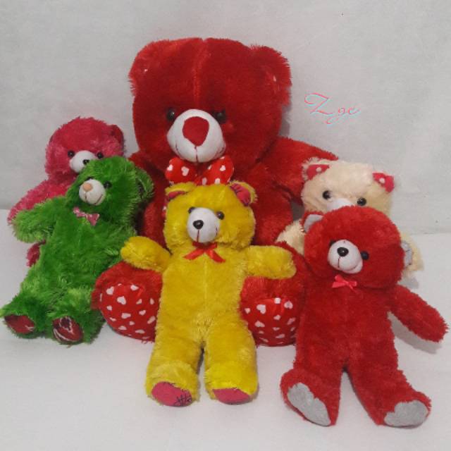 Detail Boneka Warna Merah Nomer 30