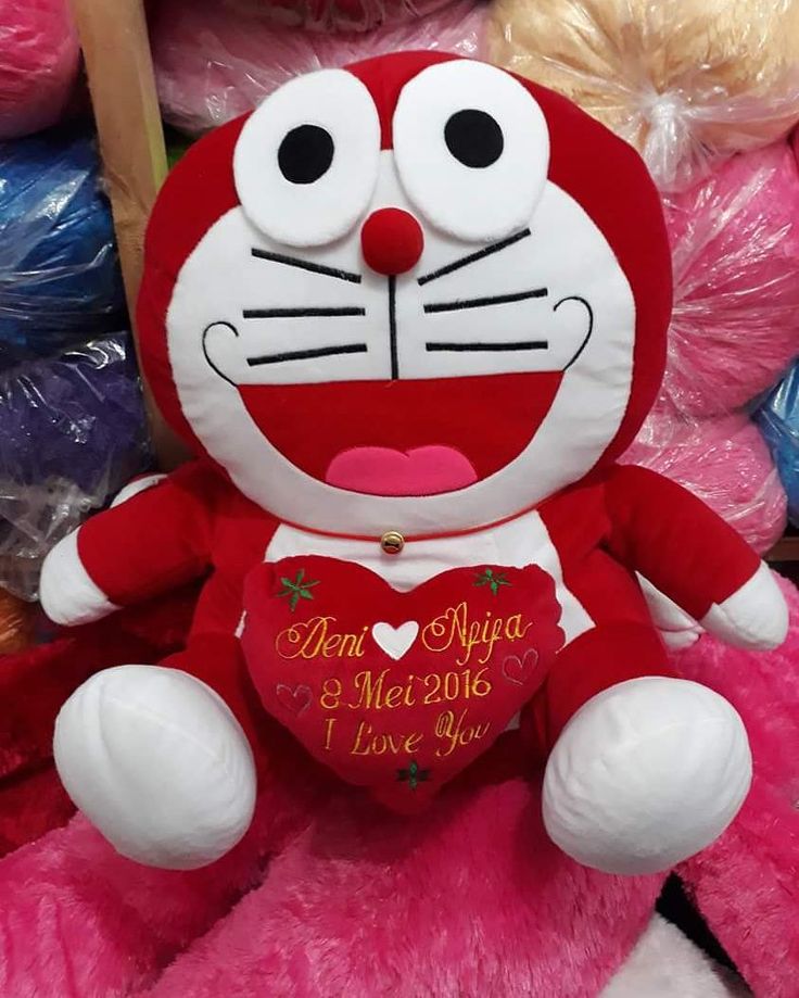 Detail Boneka Warna Merah Nomer 46